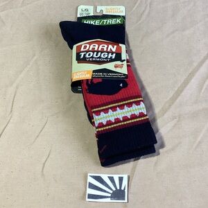 Darn Tough Hike/ Trek Boot Sock Cushion VanGrizzle Socks Large Men 10-12